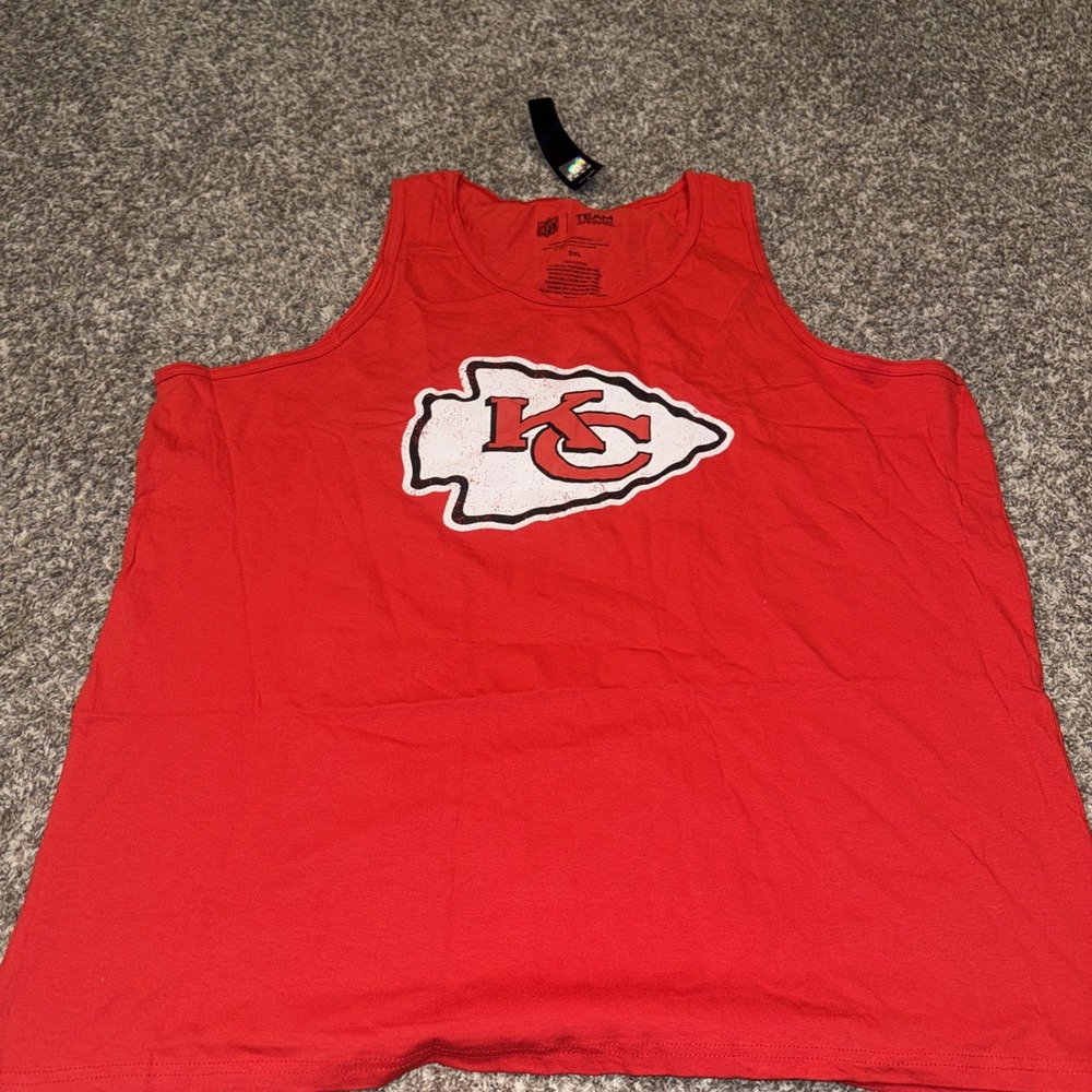 Kansas City Chiefs NFL Team Apparel Men's Tank Size 3XL